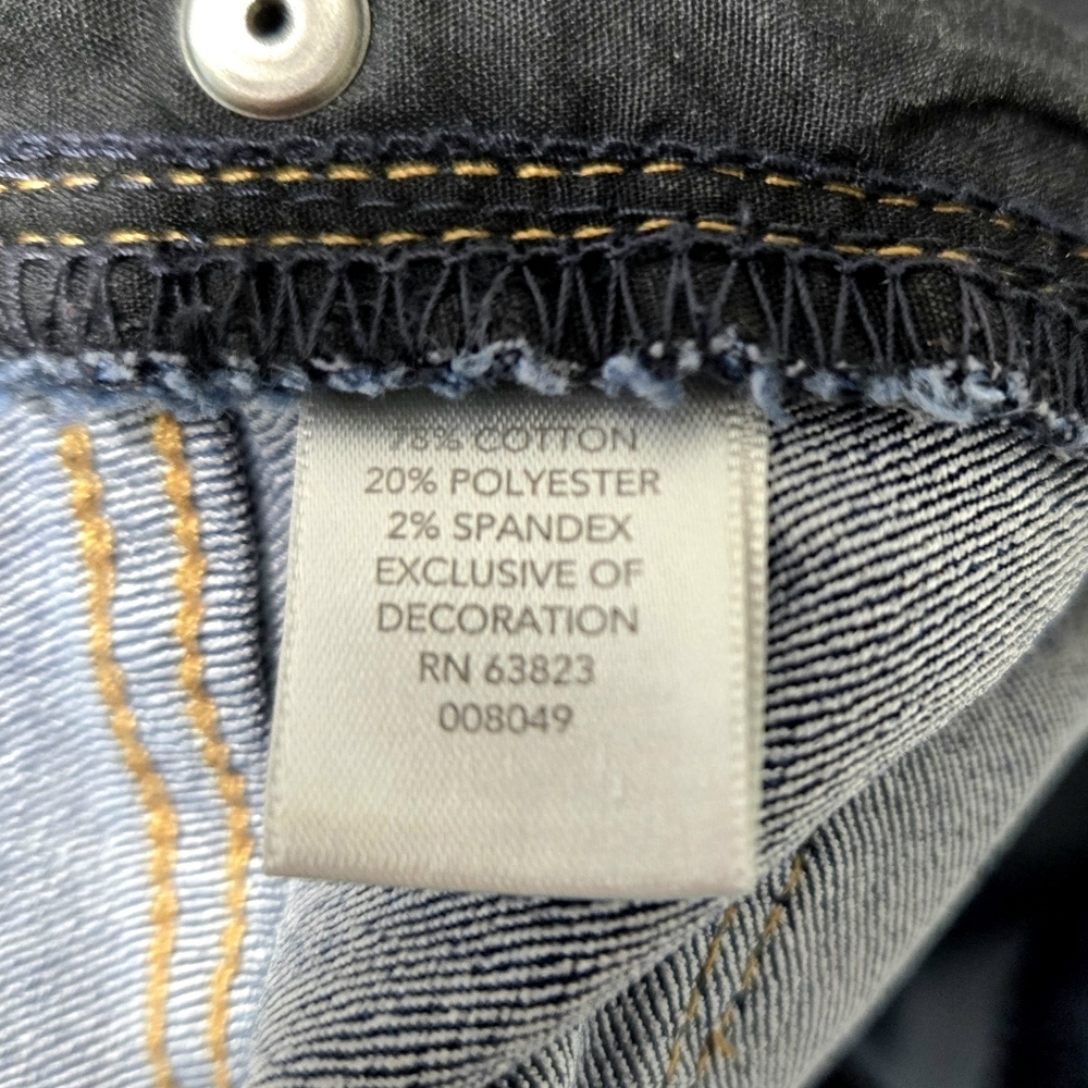 CJ Banks Stretch Skinny Denim Jeans. Blue 14W - Picture 11 of 11